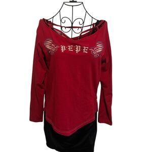 Pepe shirts for women red